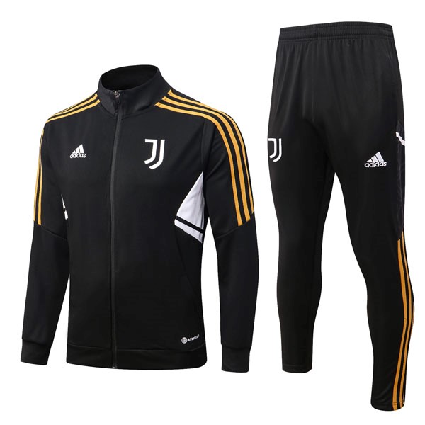 Trainingsanzug Juventus 2023 Schwarz